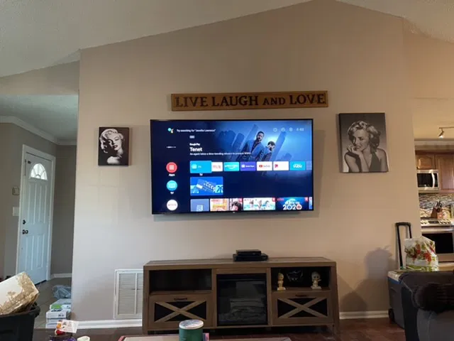 TV Mounting project by Install It Guy