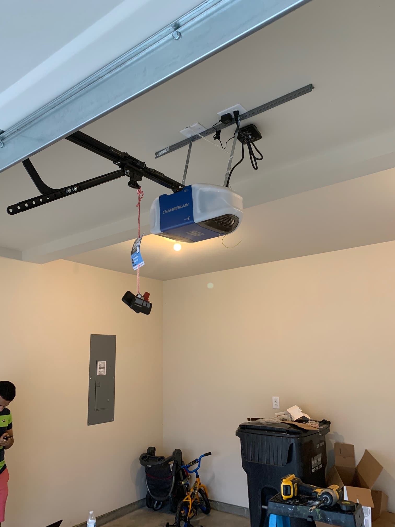 Garage Door Opener Installation project by Install It Guy
